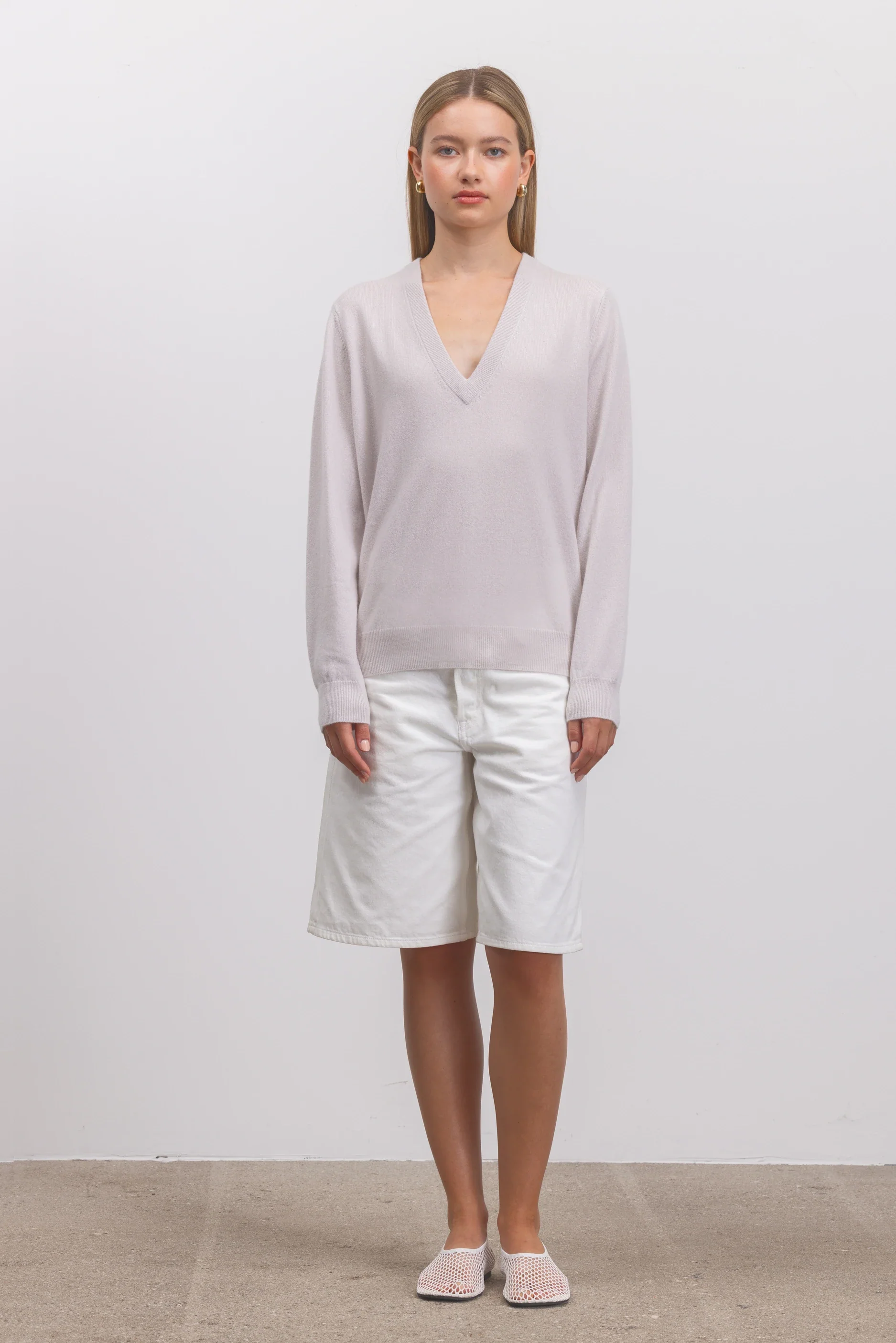 Cashmere Pullover in Grau - Image 7