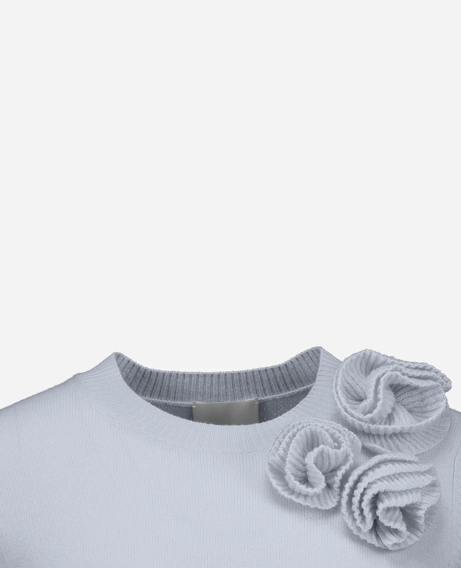 Woll-Mischung Pullover in Blau - Image 7