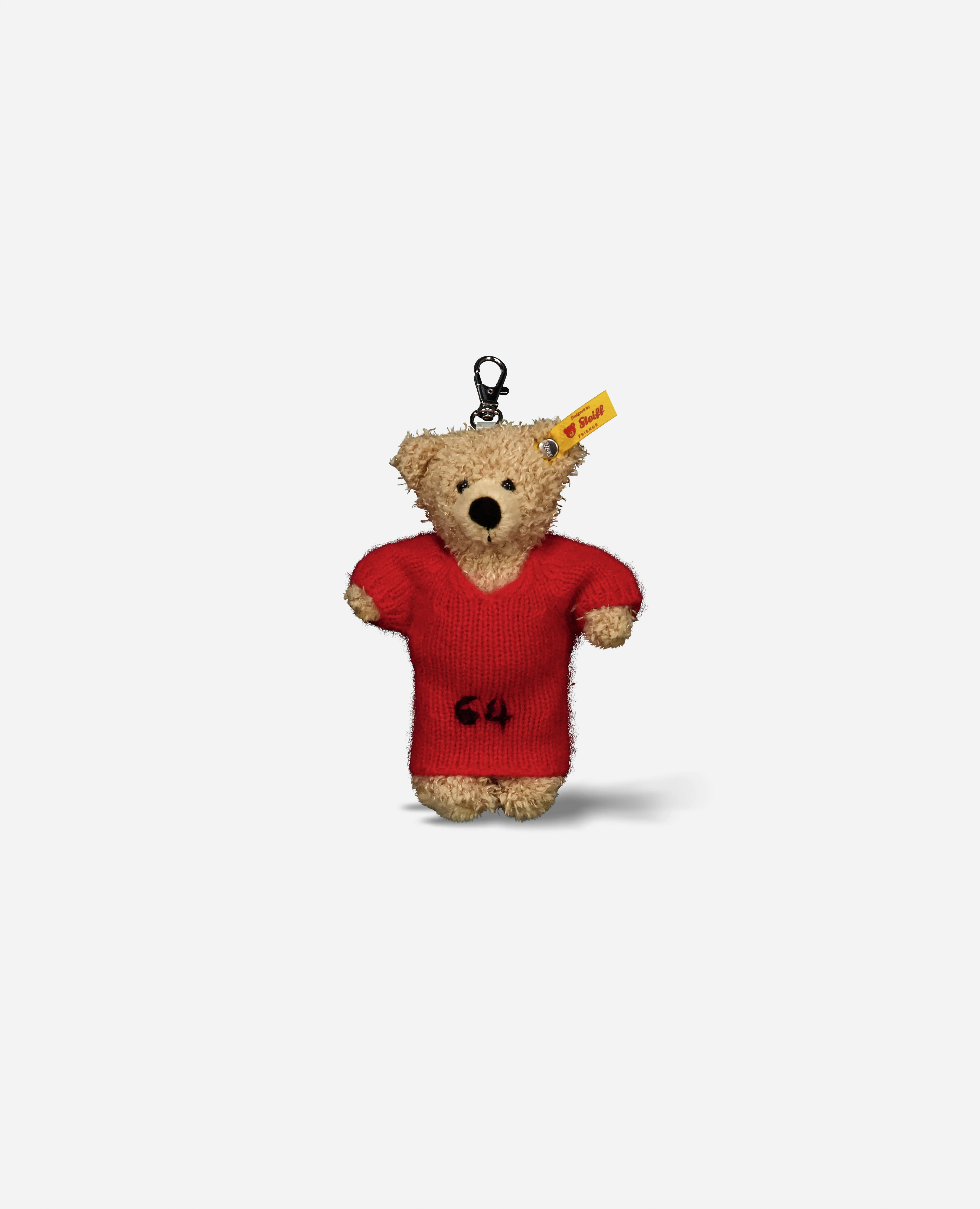 Allude Cashmere Charm Taschen Anhänger – Original Steiff Teddy - Image 3